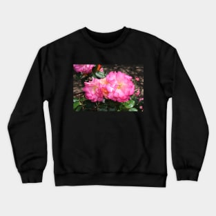 Pink Rose Crewneck Sweatshirt